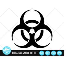 Biohazard SVG Files | Biohazard Warning Symbol Cut Files | Biohazard Symbol Vector Files | Biohazard Symbol Clip Art | C