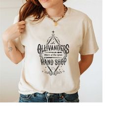 Ollivander's Wand Shop Shirt, Makers of Fine Wands, Magic Bookish, Wizard World Shirt, Book Reading Magic.