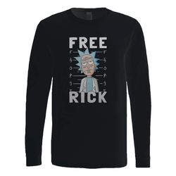 Free Rick Rick And Morty Long Sleeve T-Shirt