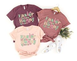 Easter Wishes Bunny Kisses Shirt PNG, Happy Easter Shirt PNG, Easter Shirt PNG, Cute Easter Shirt PNG, Easter Bunny Shir