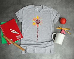Kindergarten Teacher Shirt PNG, Back To School Shirt PNG, Kindergarten Sunflower, Teacher Life Shirt PNG, First Grade Te