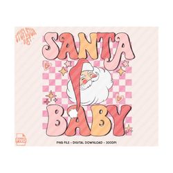Retro christmas png, Retro Christmas png, Christmas design, Christmas png, santa claus Png, Groovy Christmas Sublimation Designs, retro png