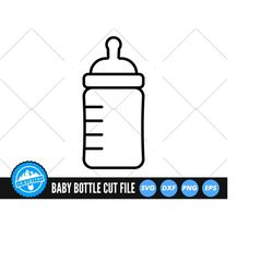 baby bottle svg files | milk bottle silhouette cut files | newborn svg vector files | infant baby svg vector | baby bott