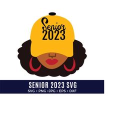 Senior 2023 Svg | Graduation Class of 2023 Svg | Digital Cut Files for Senior Class | Air Senior 2023 Instant Download.