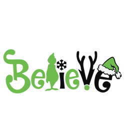 Believe Grinch Svg, Grinch Hand Svg, Grinch SVG, Grinch Ornament, Grinch Face Svg, Grinch Christmas svg Digital Download