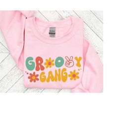 Groovy Gang Svg, Groovy Gang Girl, Getro Gang svg, Boho and Retro Girl  Gang,  Groovy birthday, Hippie png, Groovy sublimation, Groovy vibes