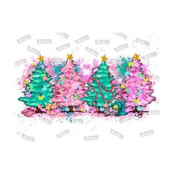Christmas Pink Trees Nurse Png Sublimation Designs,Western Design ,Pink Trees Png,Christmas Pink,Pink Trees Light,Nurse