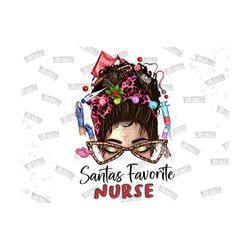 Santas Favorite Nurse Png Sublimation Design,Santas Favorite Nurse Png,Christmas Nurse Png,Merry Christmas Png,Women Png