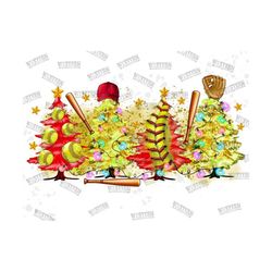 Christmas Tree Softball Png Sublimation Design,Merry Christmas Png,Softball Christmas Trees,Softball Png,Softball Tree,D