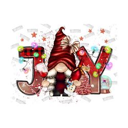 Joy Christmas Gnome With Wine Png Sublimation Design, Christmas Gnome Png, Gnome Wine Png, Christmas Joy Png Design, win