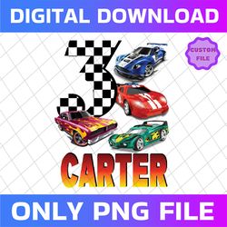 Personalized Racing Cars Birthday , Race Car Birthday Party Png, Cars Theme Party Png, Birthday Race Car Png,Birthday
