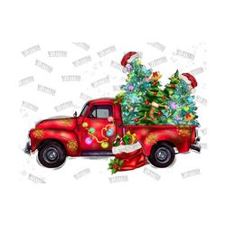 Christmas Truck Png, Christmas Png, Christmas Gift Png, Christmas Tree Png, Christmas Hat Png, Light Png,Sublimation Des