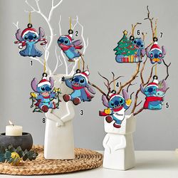 Personalized Stitch Ornament, Disney Stitch Ornament, Disney Gifts