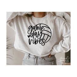Game Day Vibes Volleyball SVG, PNG, Volleyball Svg, Volleyball Vibes Svg, Volleyball Mom Svg, Volleyball Mom Shirt Svg, Game Day Shirt Svg