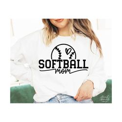 Softball Mom SVG, PNG, Softball Mama Svg, Softball Vibes Svg, Softball Svg, Game Day Softball Svg, Softball Mom Shirt Svg