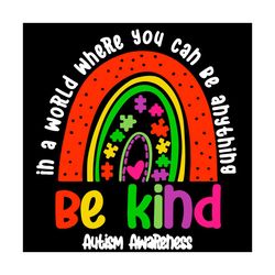 Be Kind Autism Svg, Trending Svg, Autism Svg, Autism Awareness Svg, Be Kind Svg, Autism Kid Svg, Autism Child Svg, Autis