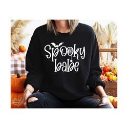 Spooky Babe SVG,Cute Halloween SVG,Spooky SVG,Spooky Shirt Svg,Spooky Cut File,Svg file for Cricut