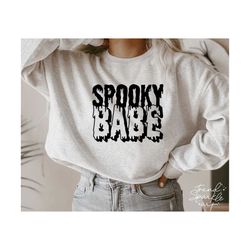 Spooky Babe SVG, PNG, Spooky Svg, Halloween Shirt Svg, Spooky Vibes Svg, Spooky Svg, Halloween Svg, Spooky Season Svg
