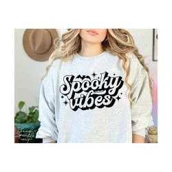 Spooky Vibes SVG, PNG, Spooky Season Svg, Spooky Svg, Halloween Svg, Halloween Shirt Svg, Stay Spooky Svg, Trick Or Treat Svg