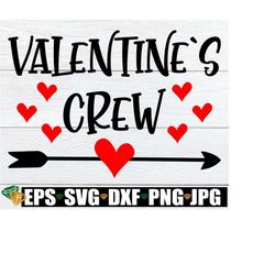 Valentine's Crew, Valentine's Day svg, Happy Valentine's Day, Love svg, Cafeteria Lunch Lady Valentine's Day, Matching Valentine's Day, svg