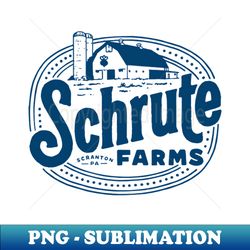 The Office Schrute Farms Scranton PA - PNG Transparent Sublimation File - Perfect for Creative Projects