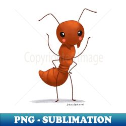 Common Red Ant - PNG Transparent Sublimation File - Add a Festive Touch to Every Day