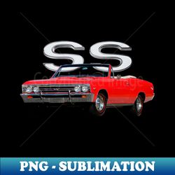 1969 Chevelle SS - Elegant Sublimation PNG Download - Instantly Transform Your Sublimation Projects