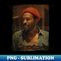 80s Classic Vintage Marvin Gaye - Premium Sublimation Digital Download - Perfect for Creative Projects
