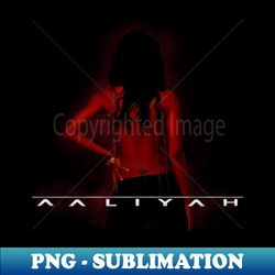 Aaliyah - Vintage Sublimation PNG Download - Enhance Your Apparel with Stunning Detail