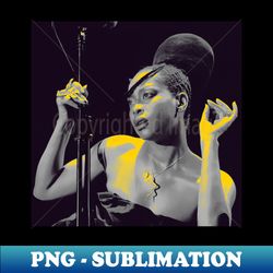 Badu Singer Grey - High-Quality PNG Sublimation Download - Spice Up Your Sublimation Projects