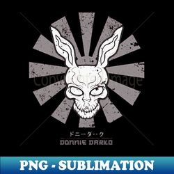 Donnie Darko Frank Retro Japanese - Elegant Sublimation PNG Download - Bold & Eye-catching