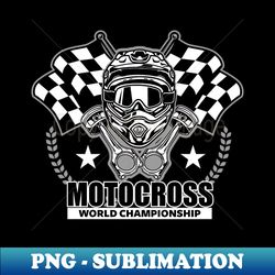 MOTOCROSS WORL CHAMPIONSHIP - PNG Transparent Sublimation Design - Bring Your Designs to Life