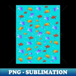 SEA Turtles Under The Sea - Exclusive Sublimation Digital File - Bold & Eye-catching