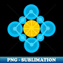 Blue jewel - PNG Transparent Sublimation Design - Unlock Vibrant Sublimation Designs