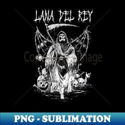 lana del rey death metal - Sublimation-Ready PNG File - Bring Your Designs to Life