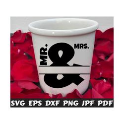 Mr And Mrs SVG - Mr SVG - Mrs SVG - Custom Mr And Mrs Svg - Wedding Cut File - Wedding Quote Svg - Wedding Saying Svg - Wedding Design Svg