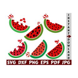Watermelon SVG - Melon SVG - Fruit SVG - Summer Fruit Svg - Watermelon Cut File - Watermelon Clipart - Design - Watermelon Slice Svg- Shirt