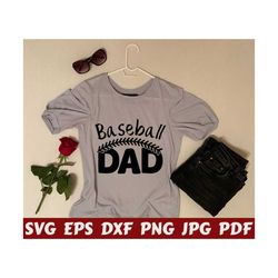 Baseball Dad SVG - Sport Dad SVG - Baseball Family SVG - Baseball Cut File - Baseball Quote Svg - Baseball Saying Svg - Baseball Design Svg