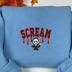Scream GhoScary Halloween Embroidery Design, Ghost Face Craft Embroidery File, Horror Scream Embroidery Machine Designst Embroidery Design, Happy Halloween Embroidery Design, Retro Horror Movie Embroidery File, Spooky Vibes Machine Embroidery File