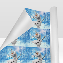 olaf frozen gift wrapping paper 58"x 23" (1 roll)
