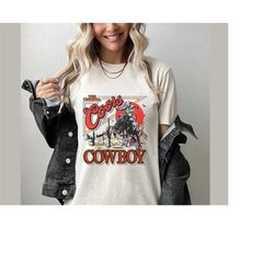Coors Cowboy Western Shirt, Rodeo T-Shirt, Comfort Colors Unisex Graphic Tee
