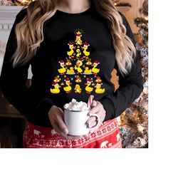 Duck Funny shirt, Duck Christmas Sweatshirt, Christmas Ducks Shirt, Christmas Gifts, Funny Christmas Duck Sweatshirt, Du