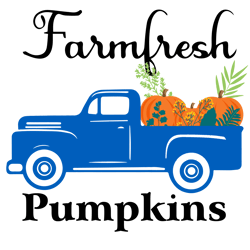 Farm Fresh Pumpkins svg, Hand Picked Pumpkins SVG, Pumpkin Truck Autumn, Halloween Pumpkin Farm Svg, Digital download