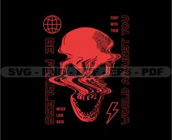 Skull Tshirt Design Bundle, Skull SVG PNG, Skull In The Wall File, DTG, DTF, Instant Download 73