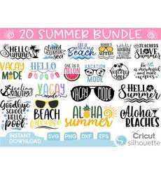 Hello Summer Svg,Summer Svg,Vacay Mode Svg,Hello Summer Svg,Aloha Summer Svg,Good By School Hello Pool Svg,Cricut,Silhouette