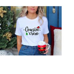 Cousin Crew Shirt, Cousin Crew Party Shirt, Matching Cousin Shirt, Christmas Cousin Shirt, Gift for Cousins, Christmas G