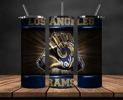 Los Angeles Rams Tumbler, Rams Logo, NFL, NFL Teams, NFL Logo, NFL Football Png, NFL Tumbler Wrap 52