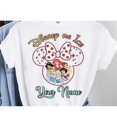 Custom All Princesses Mouse Png, Mouse Head Ear Png, Family Vacation Trip Png, Minnie Mouse Bow, Print File, Instant Dow