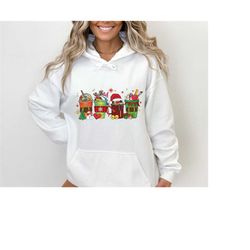 Teacher Christmas Coffee Sweatshirt, Coffee Lover Gift, Latte Sweater, Teacher Shirt, Holiday Teacher Sweatshirt, Holida