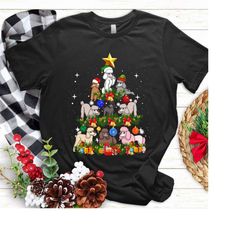 Cute Dogs Poodle Christmas Dogs Shirt,Dog Mama Sweatshirt,Dog Mom Person Gift,Dog Shirt For People,Ugly Christmas Sweate